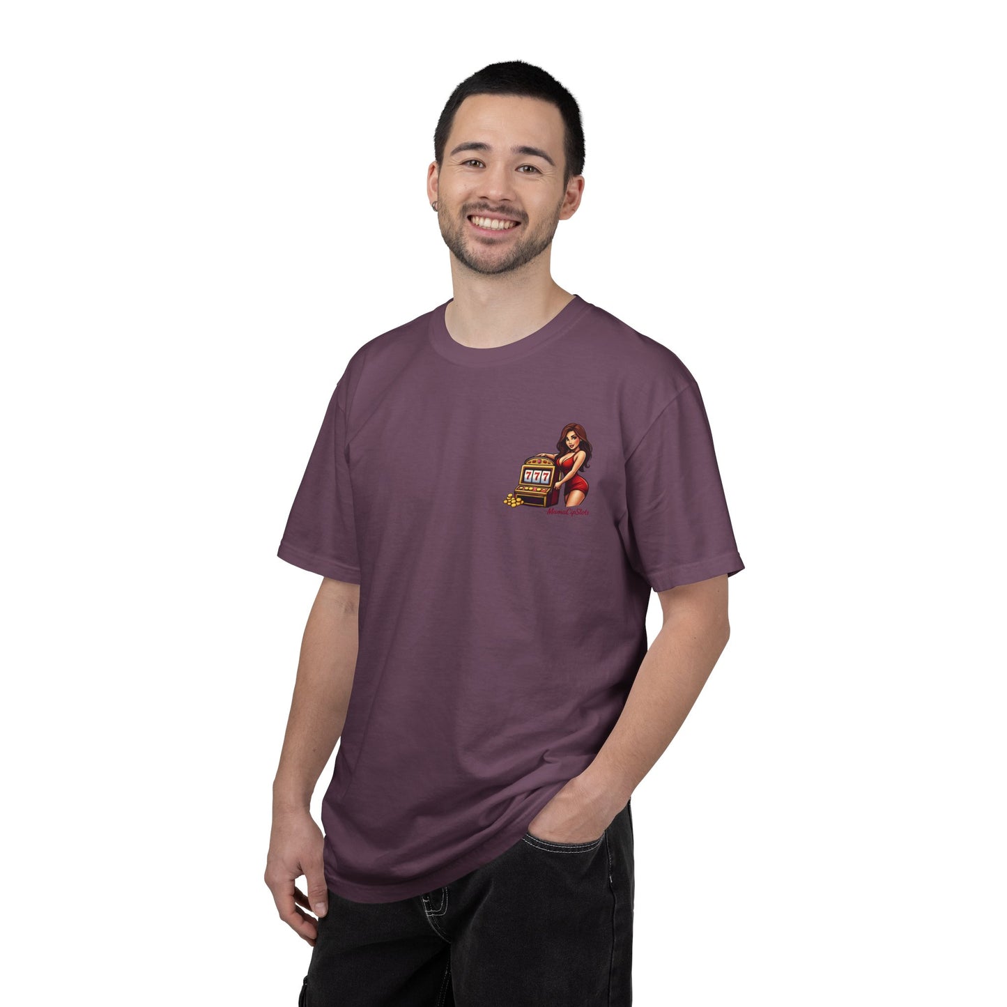 T-Shirt — Retro Pinup Girl with Jukebox Graphic