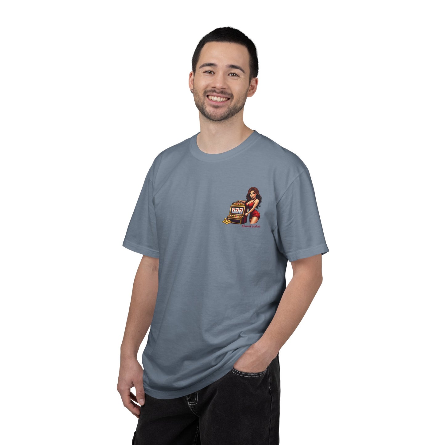 T-Shirt — Retro Pinup Girl with Jukebox Graphic