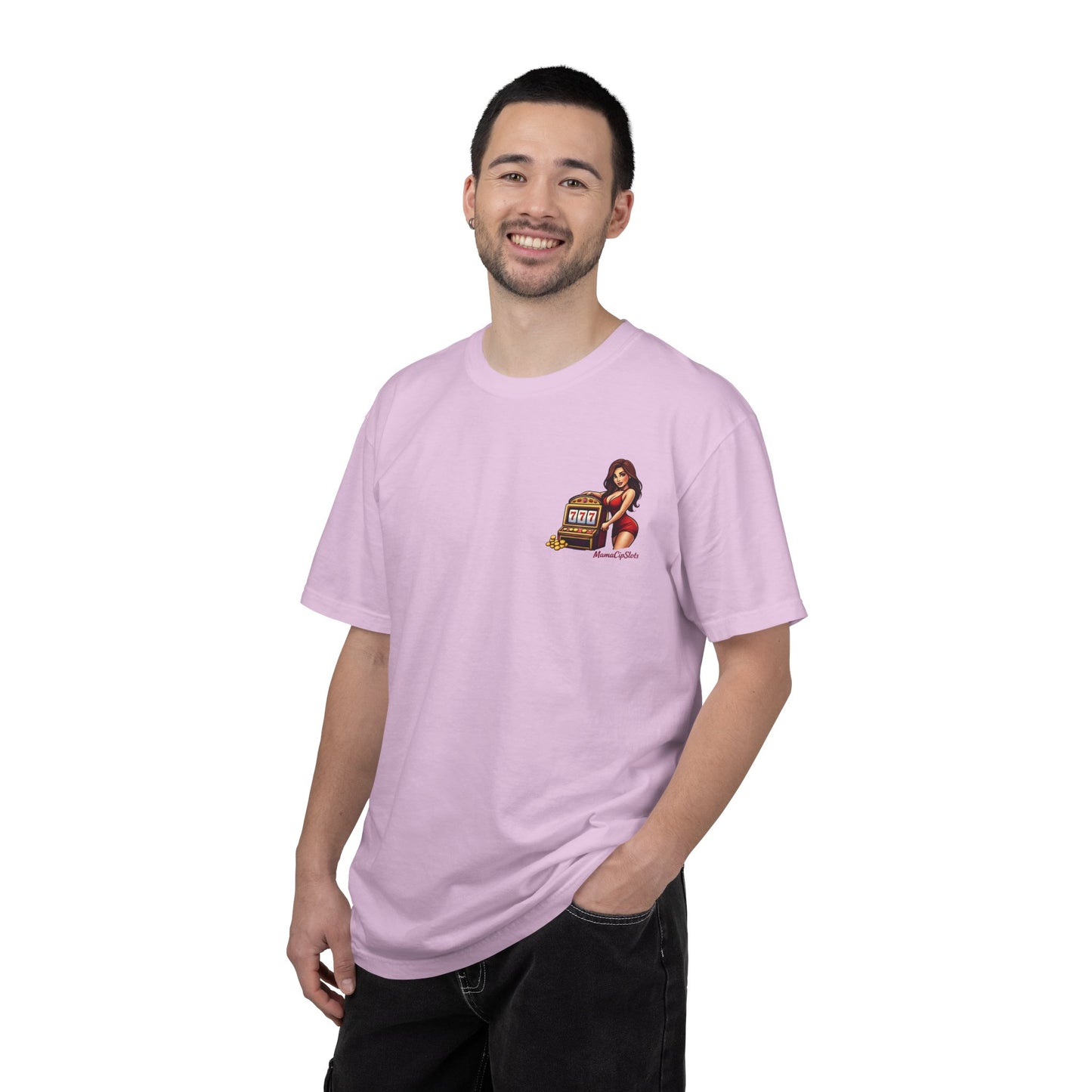 T-Shirt — Retro Pinup Girl with Jukebox Graphic