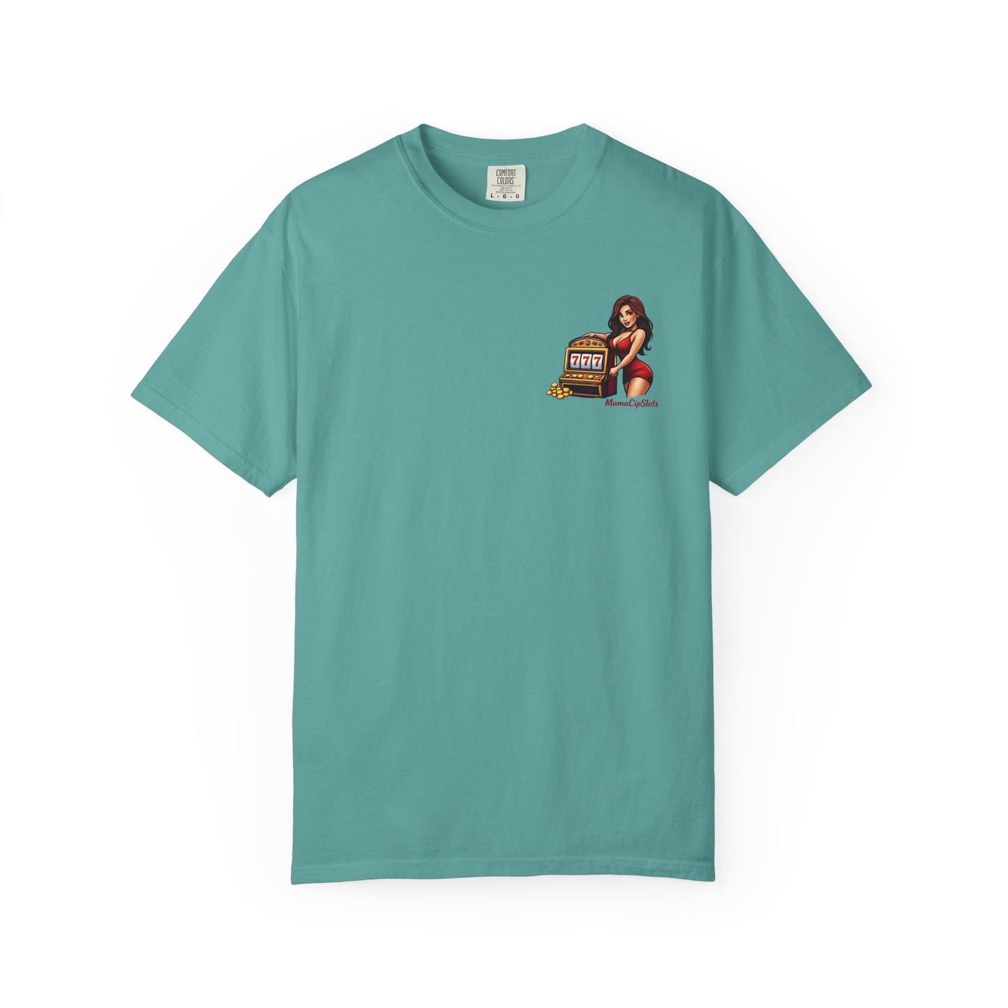 T-Shirt — Retro Pinup Girl with Jukebox Graphic