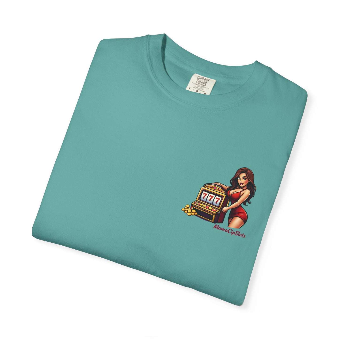 T-Shirt — Retro Pinup Girl with Jukebox Graphic