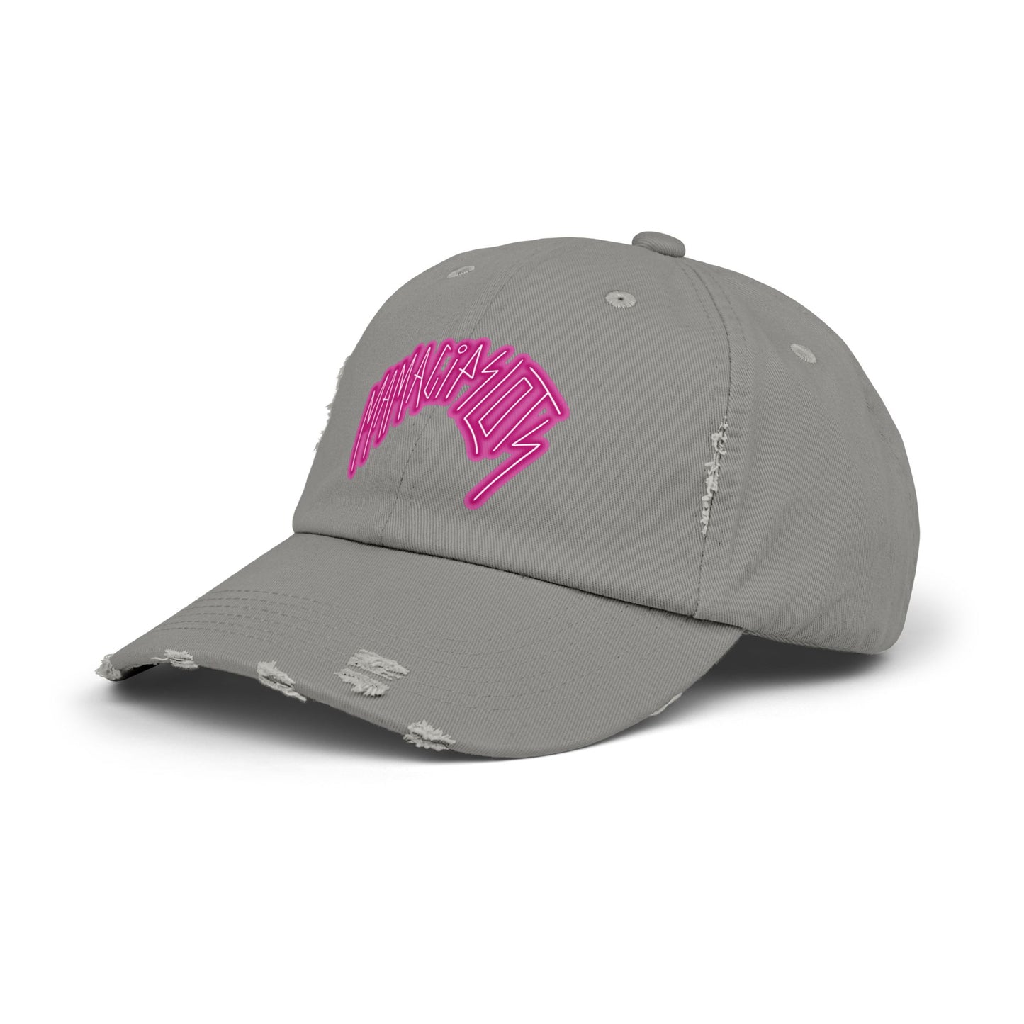 MamaCipSlots Unisex Distressed Cap