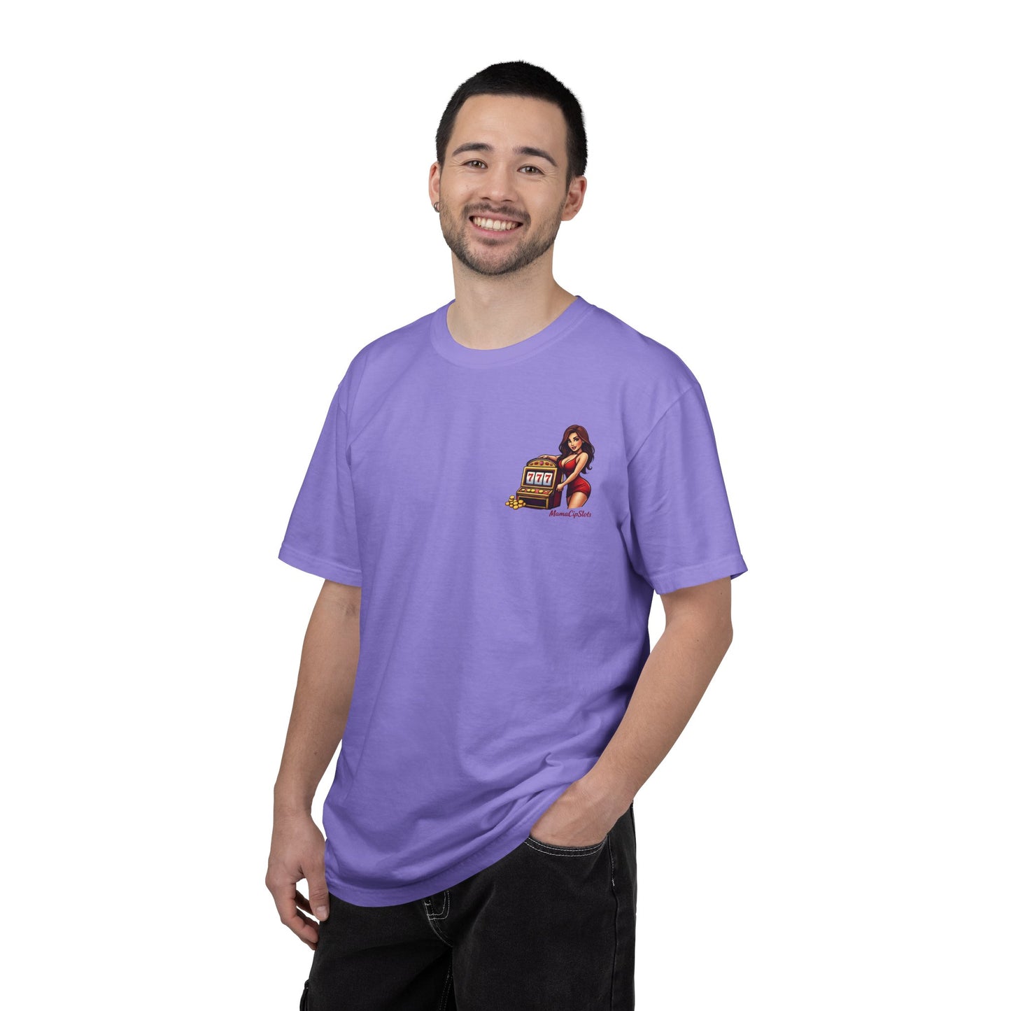 T-Shirt — Retro Pinup Girl with Jukebox Graphic
