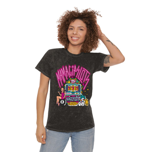 MamaCipSlots Unisex Mineral Wash T-Shirt
