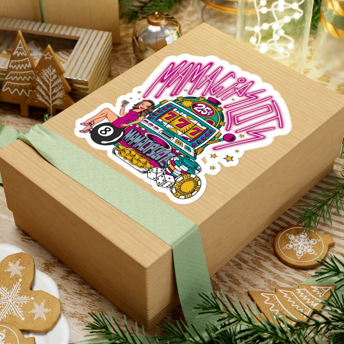 MamaCipSlots Kiss-Cut Stickers