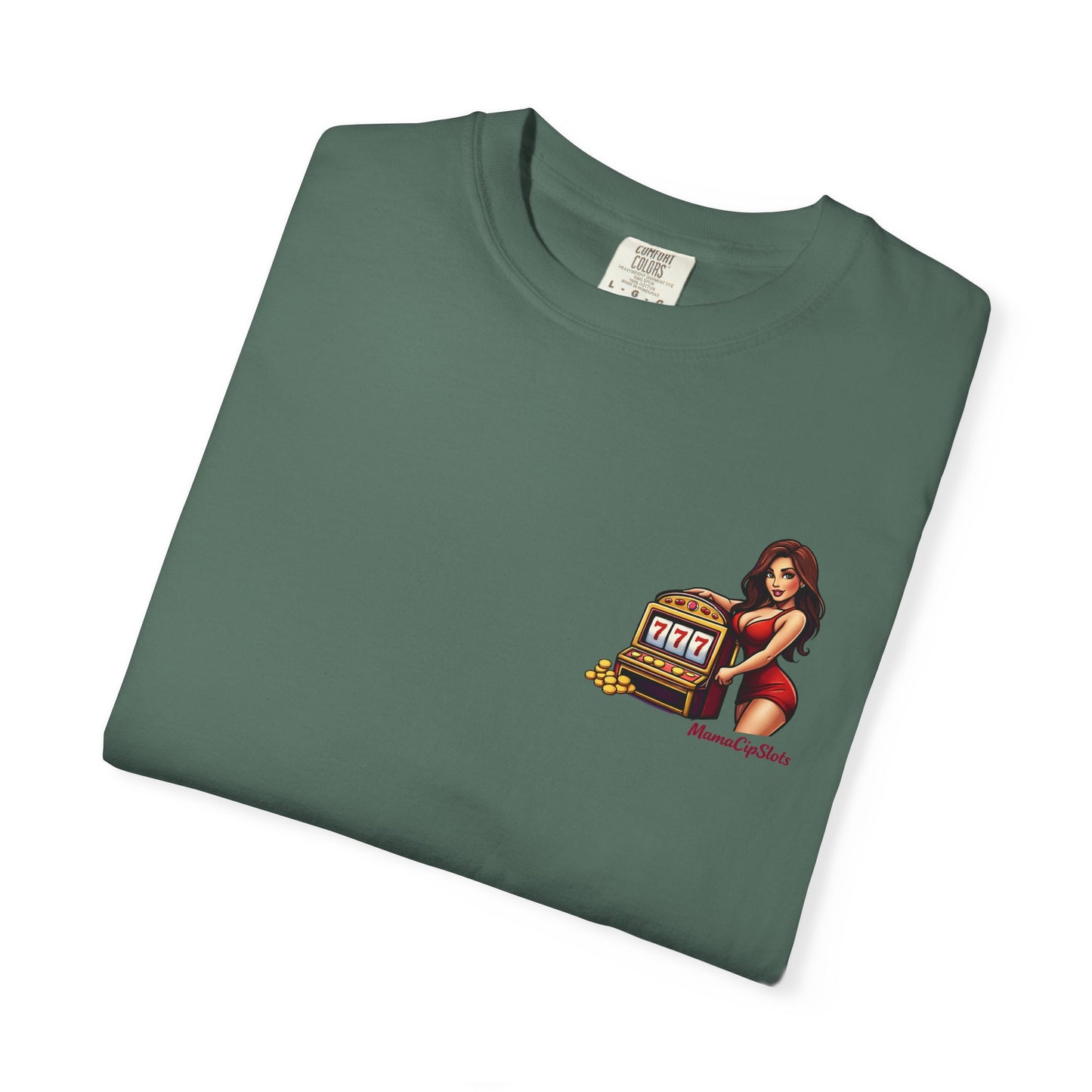 T-Shirt — Retro Pinup Girl with Jukebox Graphic