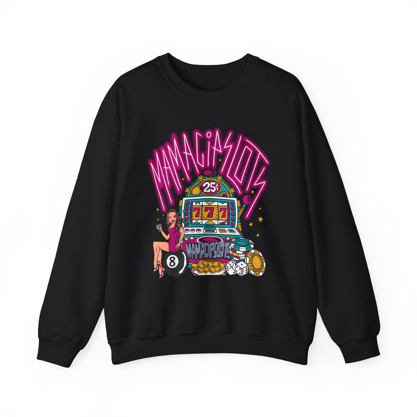 MamaCipSlots Unisex Heavy Blend™ Crewneck Sweatshirt