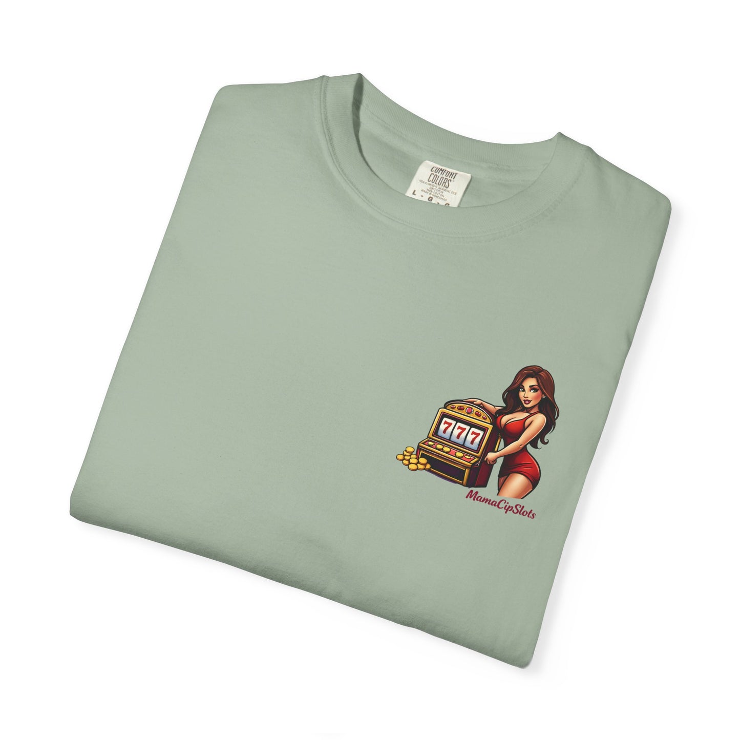 T-Shirt — Retro Pinup Girl with Jukebox Graphic