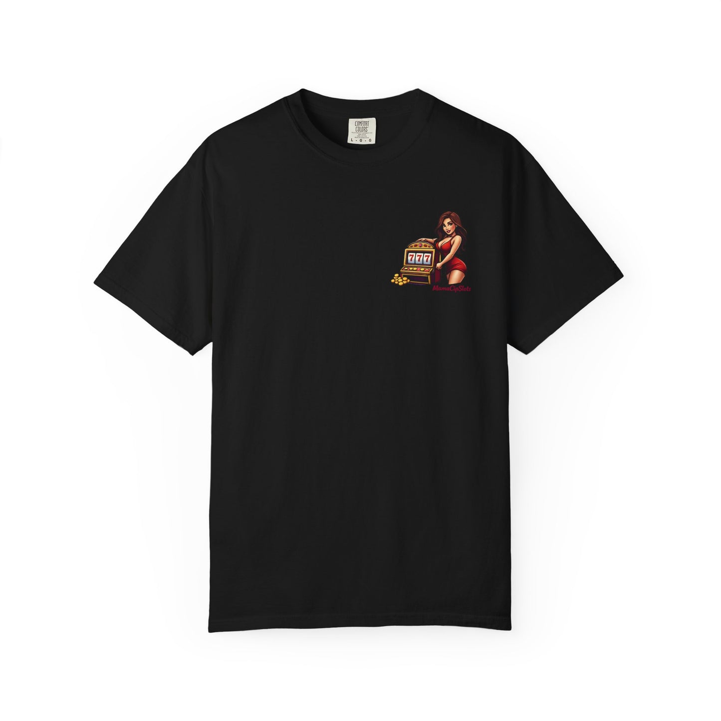 T-Shirt — Retro Pinup Girl with Jukebox Graphic