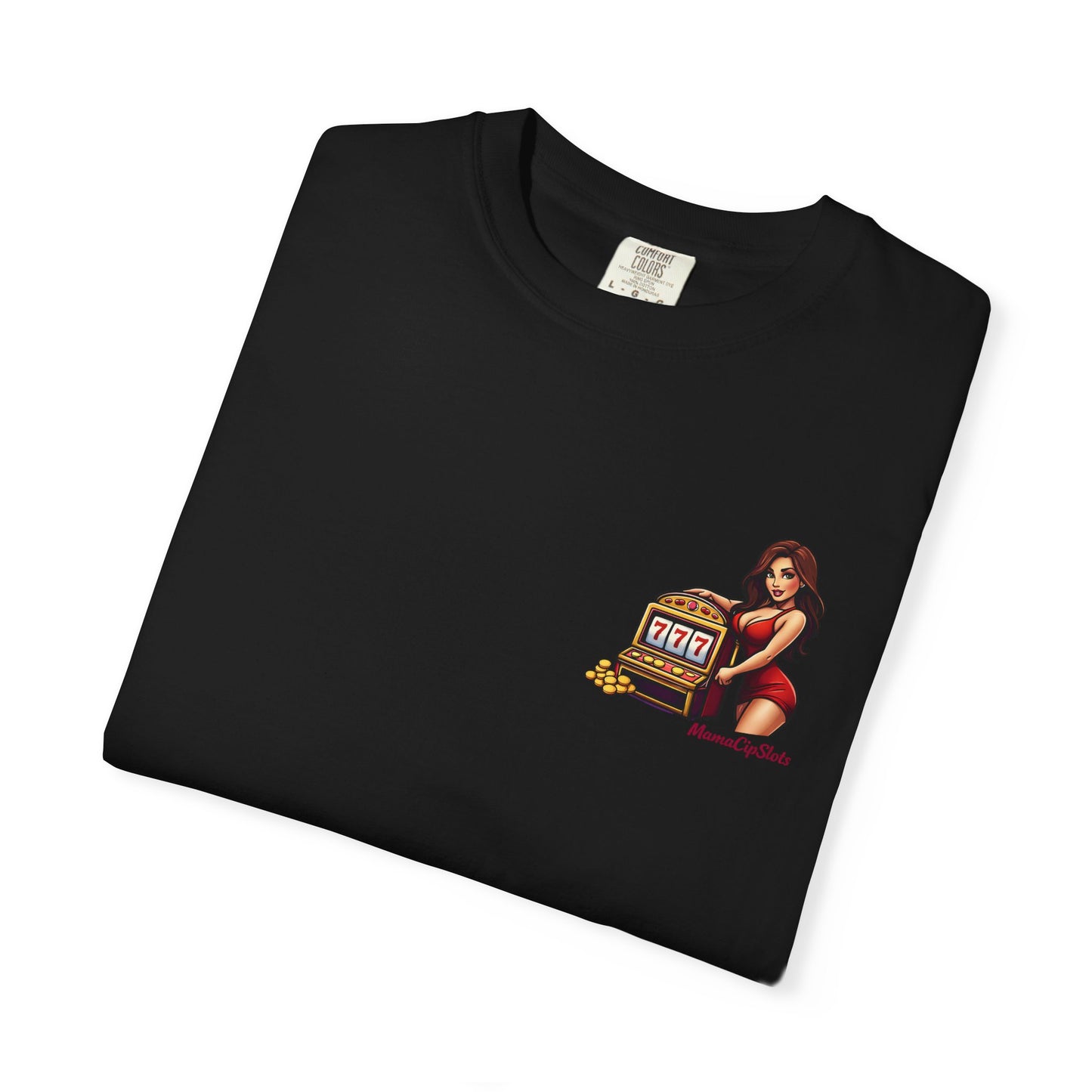 T-Shirt — Retro Pinup Girl with Jukebox Graphic